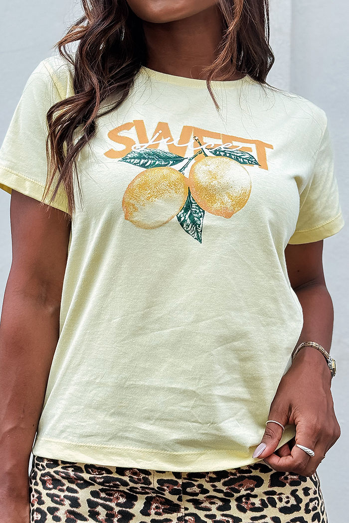 T-Shirt Sweet Juice DTF - Manteiga