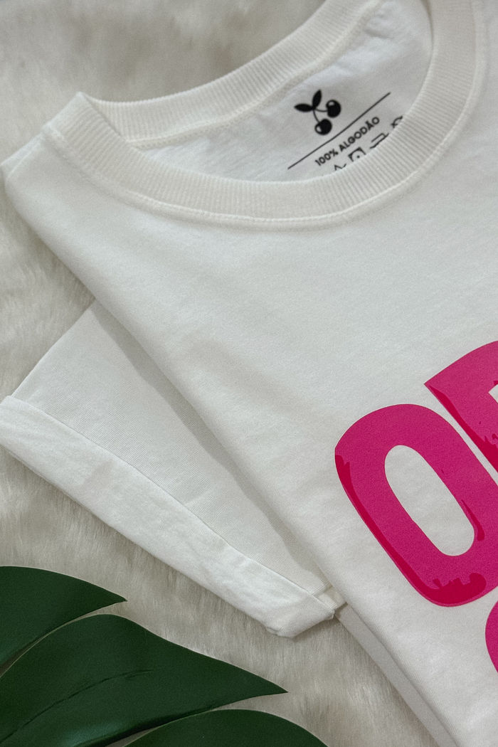 Tshirt Premium - Orange - Off White