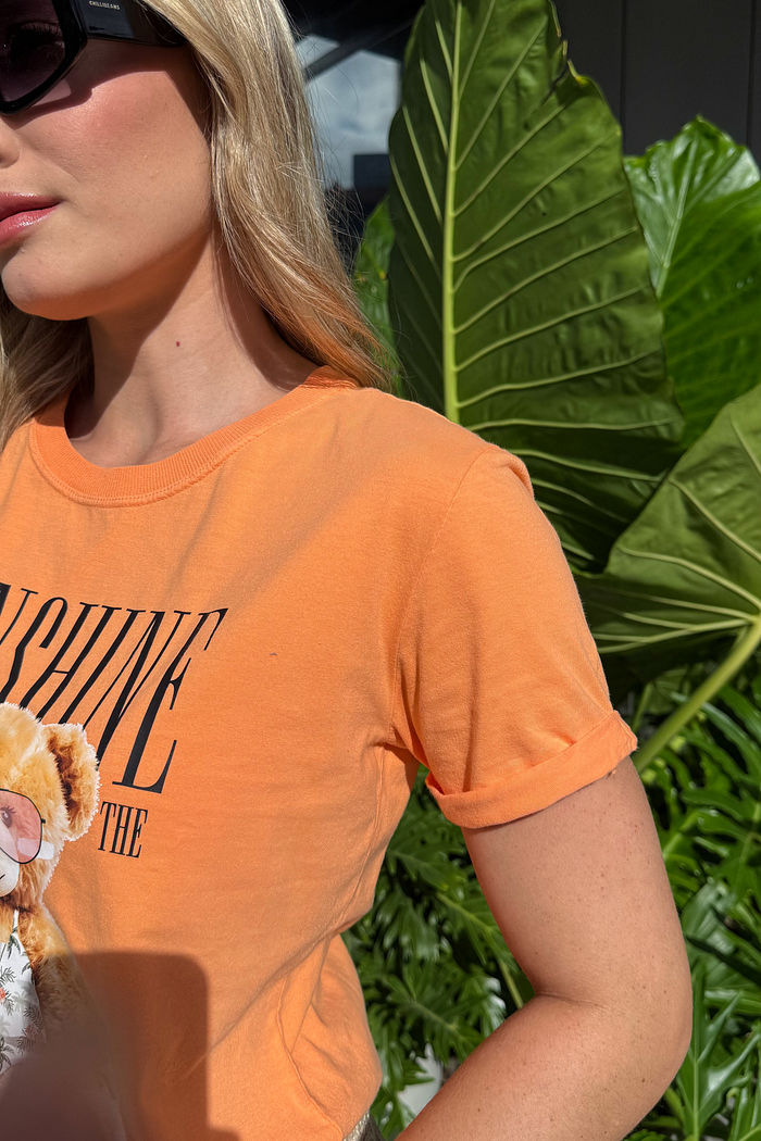 Tshirt Premium - Sunshine DTF - Laranja