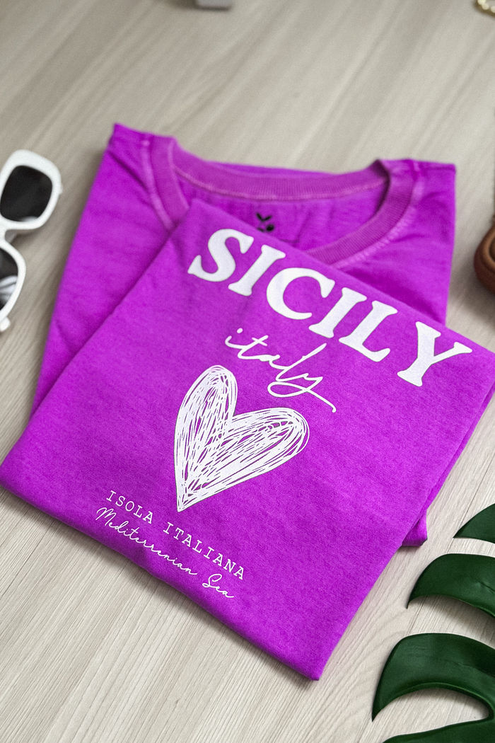 Tshirt Premium - Sicily - Fucsia