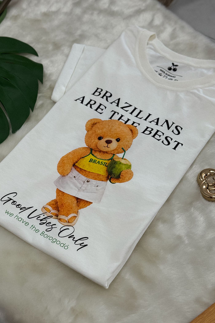 Tshirt Premium - Brazilians - Off White