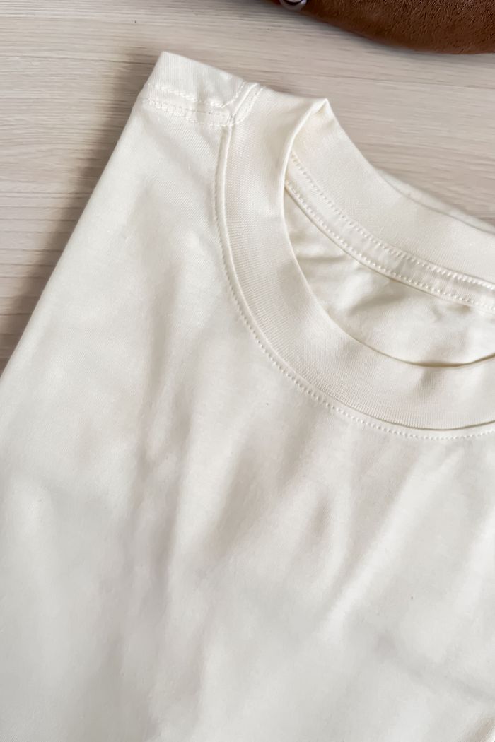 Camiseta Candy Color - Off White