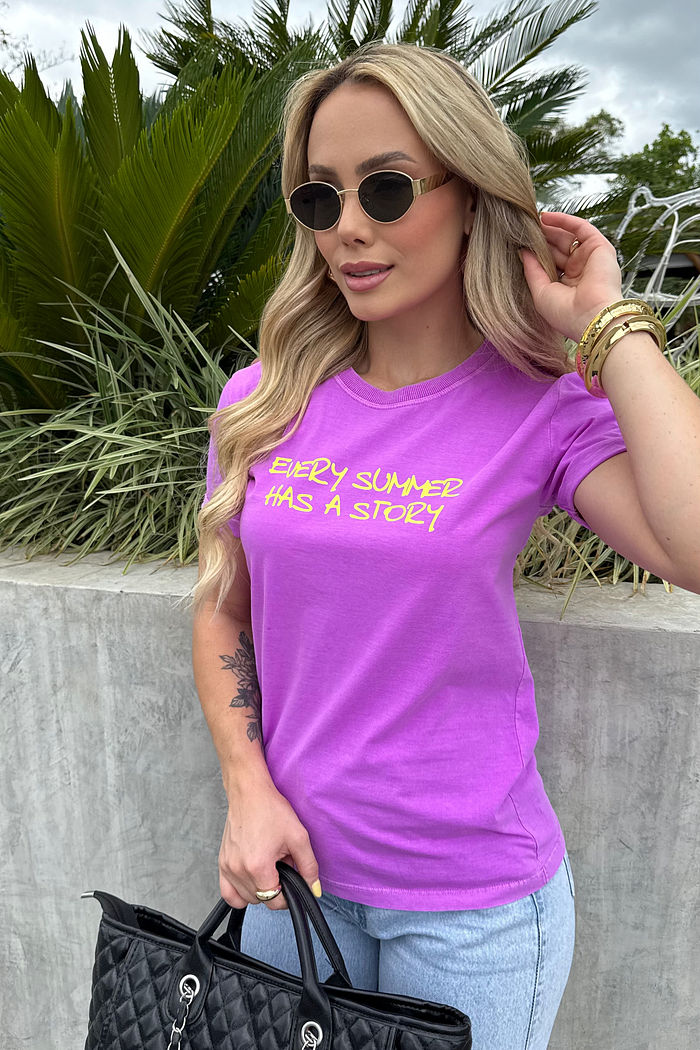 Tshirt Premium - Sicily - Fucsia