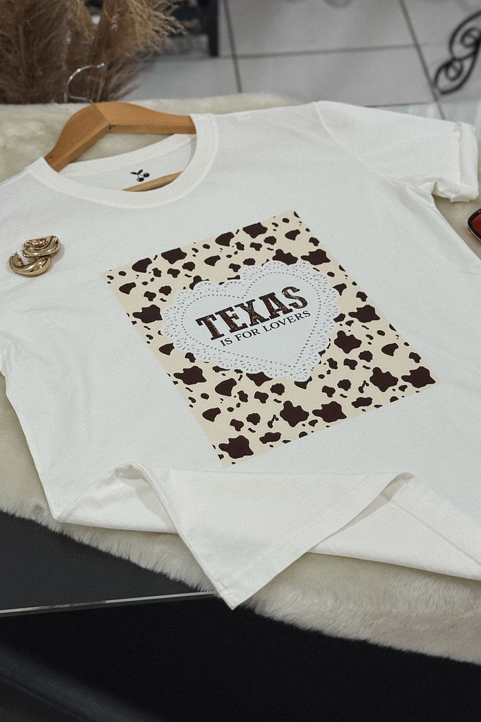 Tshirt Premium - Texas DTF -  Off White