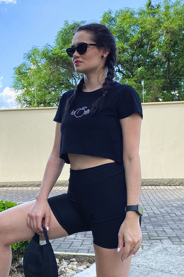 Cropped - Gym - Preto