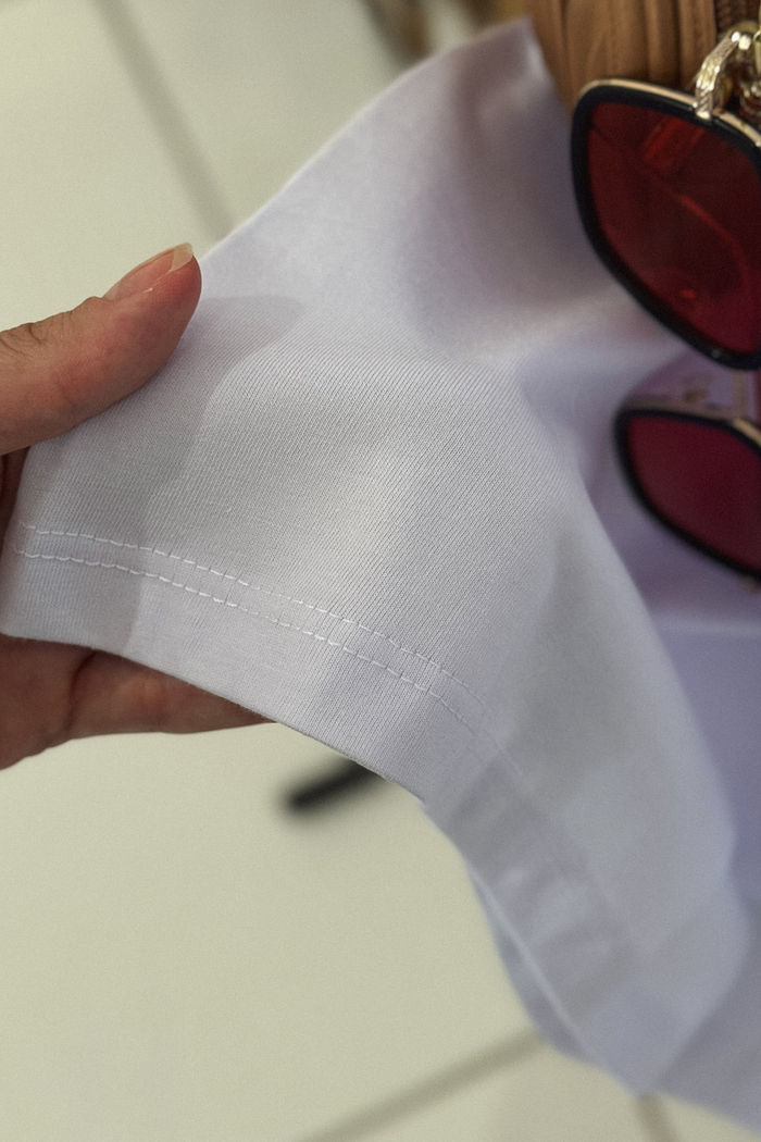 Camiseta Candy Color - Branca