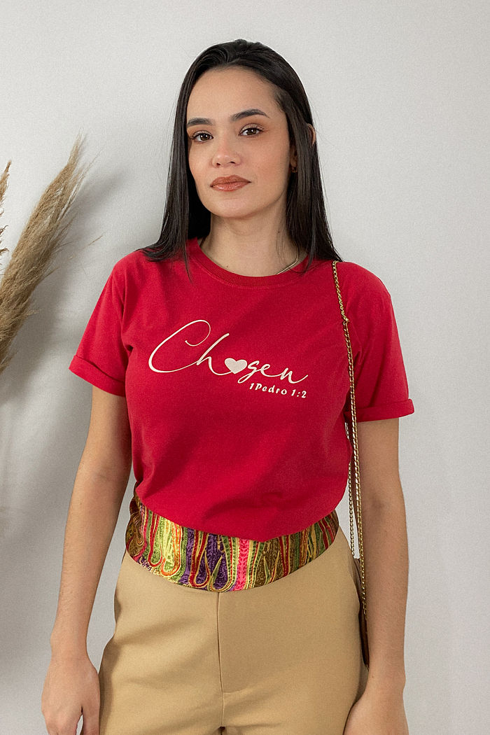 Tshirt Premium - Chosen - Vermelho