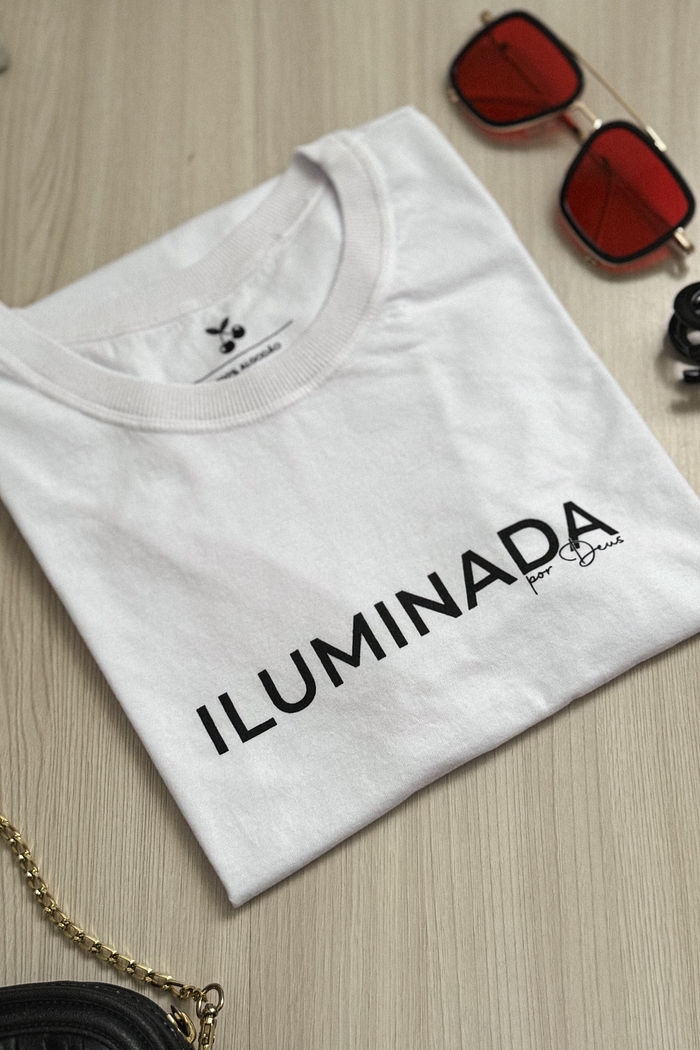 Tshirt Premium - Iluminada - Branca