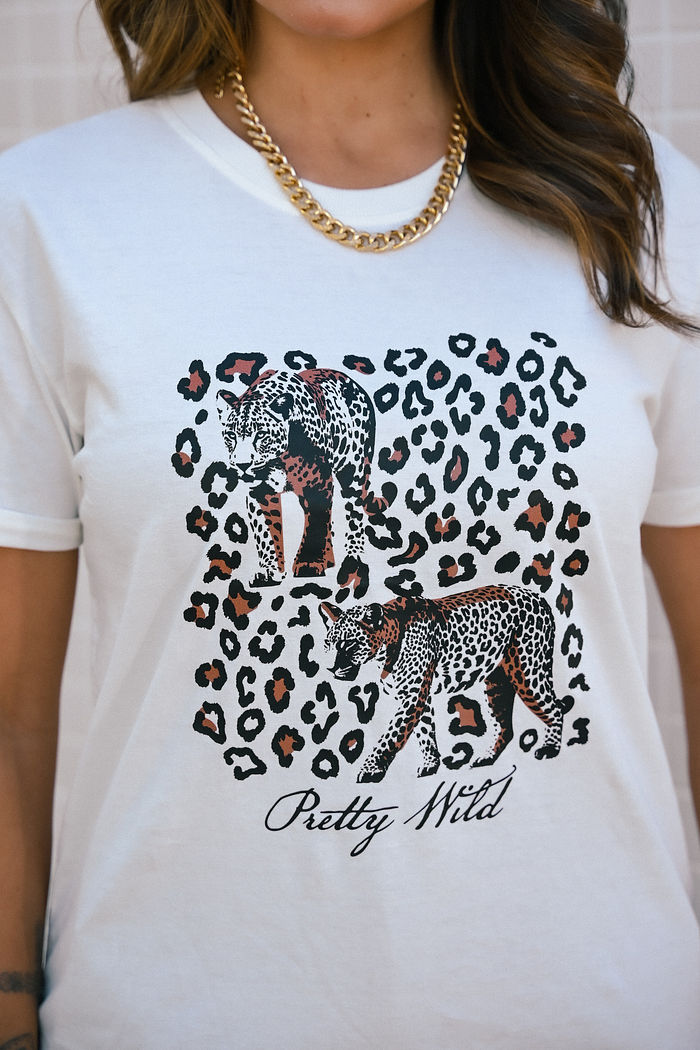 Tshirt Premium - Onça - Off White