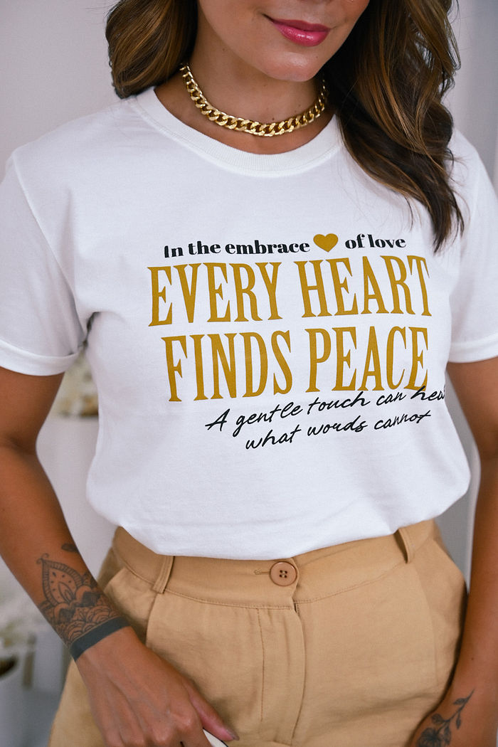 Tshirt Premium - Every Heart - Off White