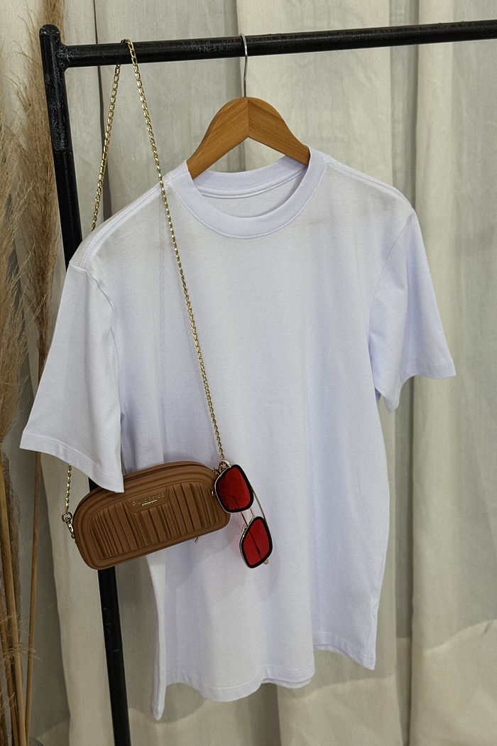 Camiseta Candy Color - Branca