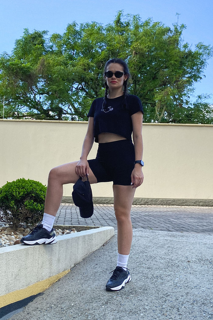 Cropped - Gym - Preto