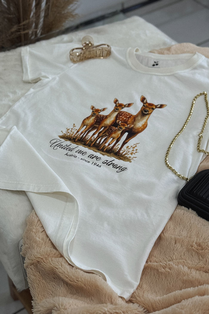 Tshirt Premium - United DTF - Off White