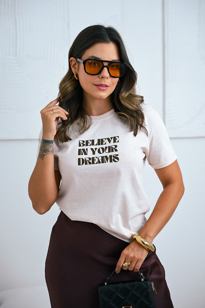 Tshirt Premium - Believe in Your Dreams - Aveia