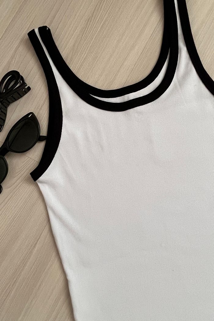 Regata Lauren - Bicolor branca