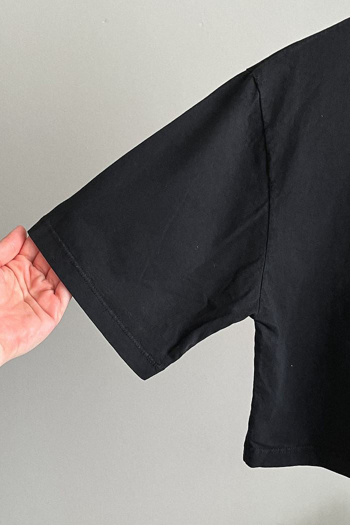 Cropped Oversized - Believe - Preto