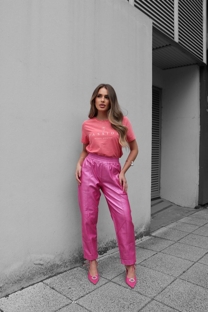 T-SHIRT ESTONADA GOIABA PASSION TEE LINDA