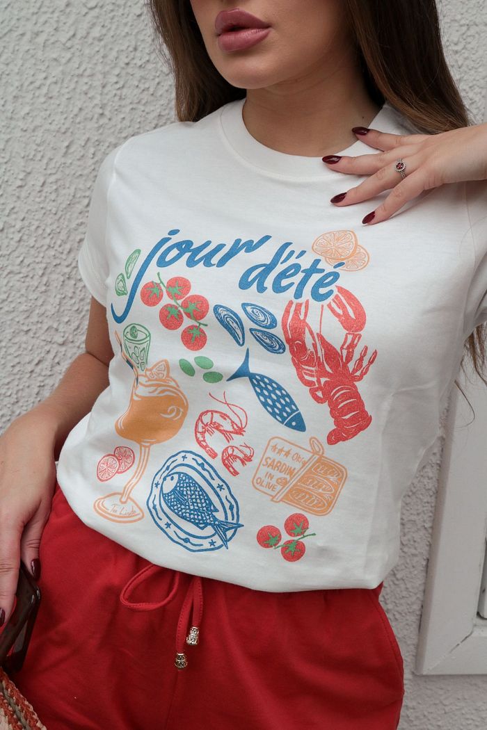 T-SHIRT DIA DE VERÃO TEE LINDA