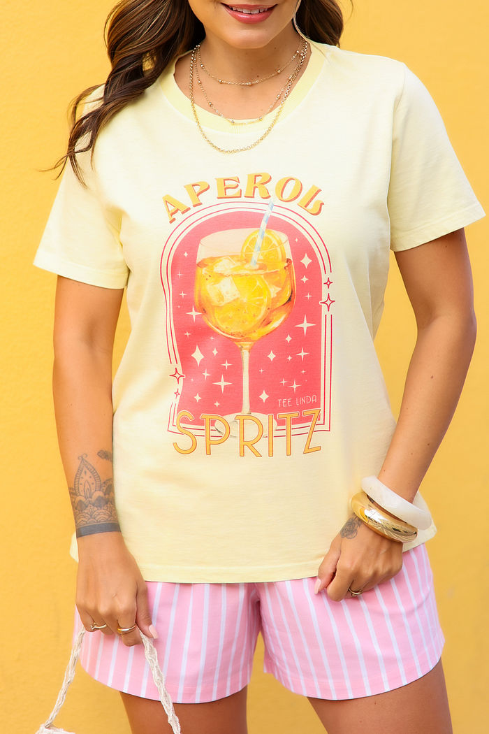 T-SHIRT APEROL TEE LINDA