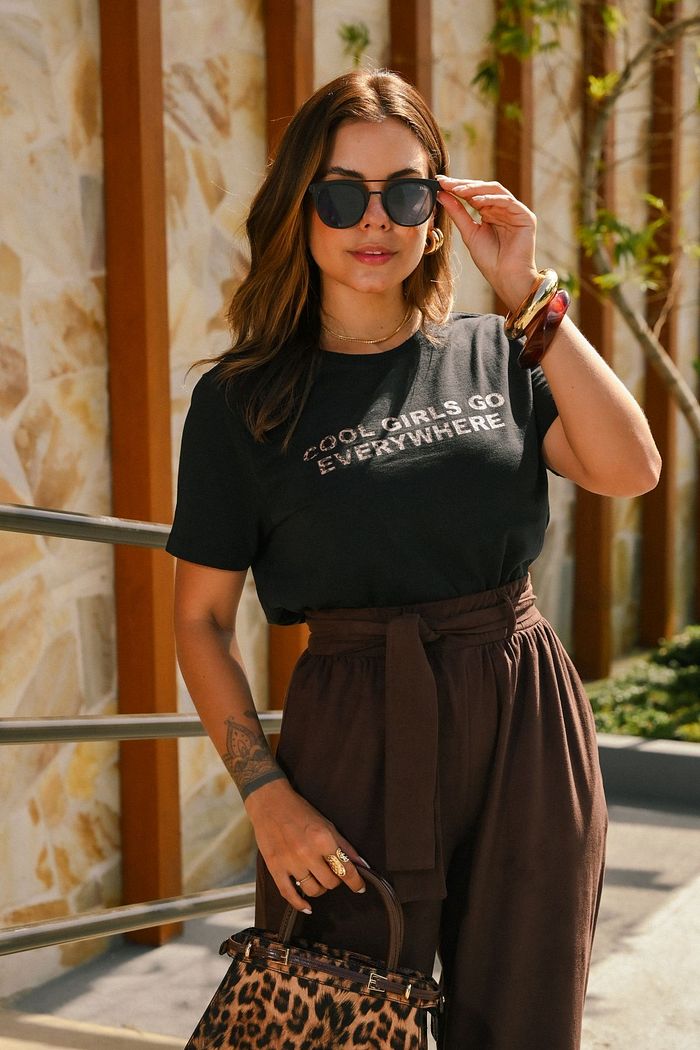 T-shirt De Groupe The Linda Lindas - We Rebuild What You Destroy - Doré - Taille XL