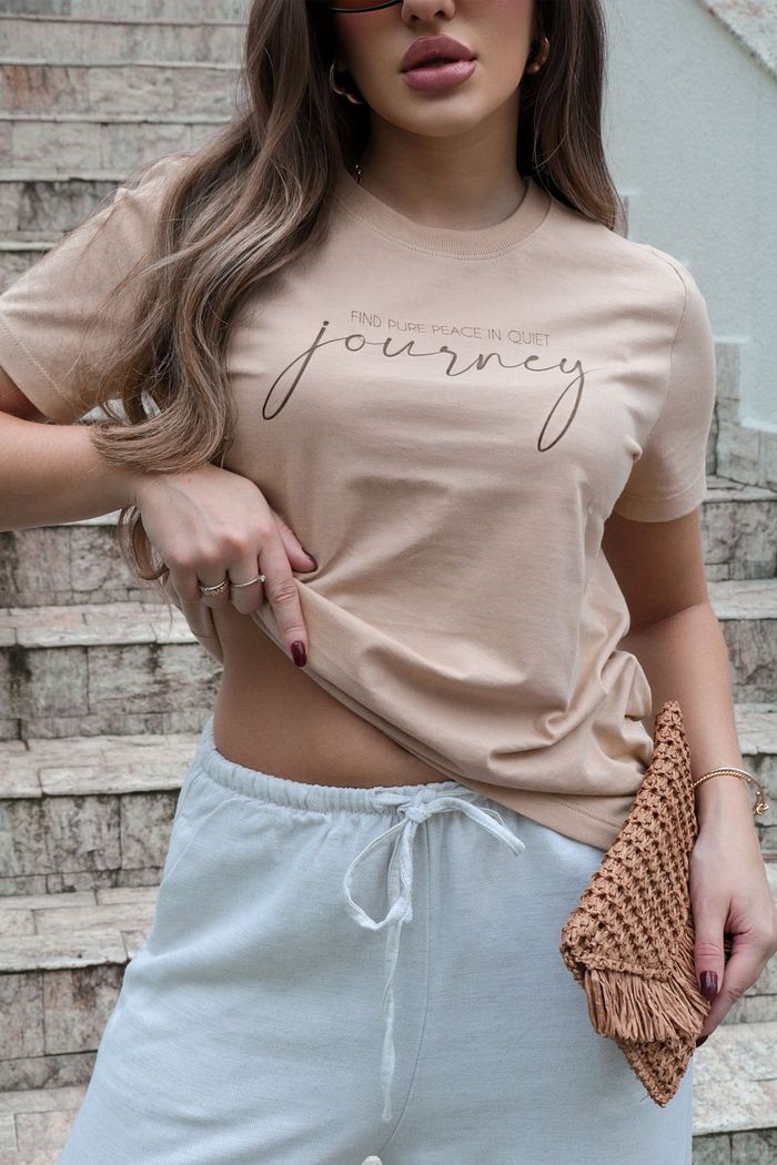 T-SHIRT JOURNEY TEE LINDA