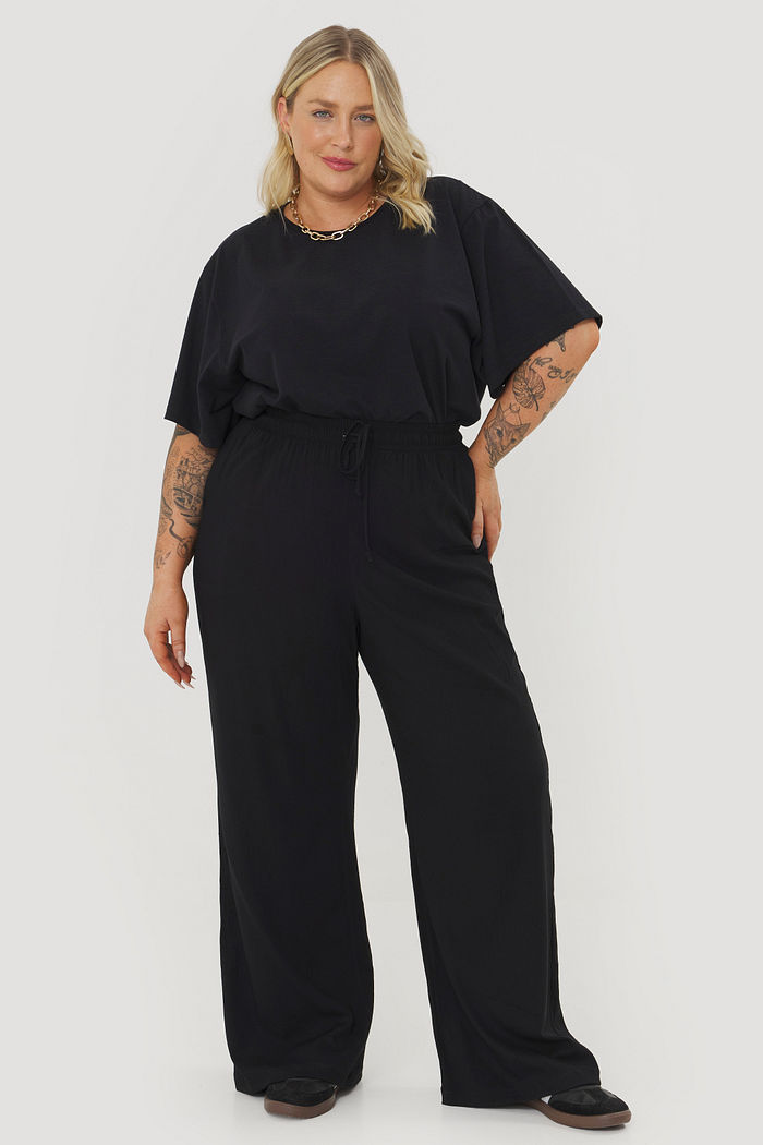 Calça Pantalona Kiara Preto