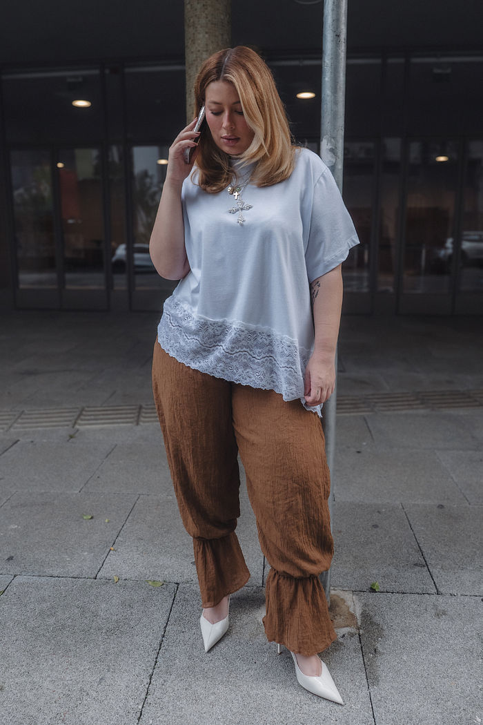 Calça Aladim Sofia Camel