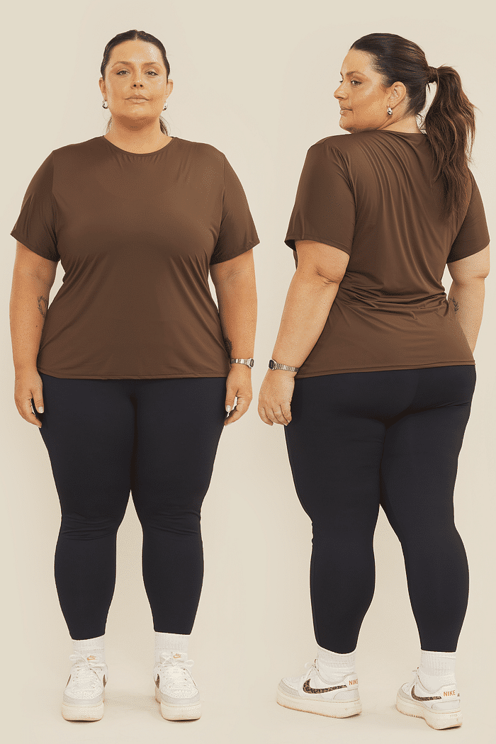 Camiseta Esportiva Babi Café