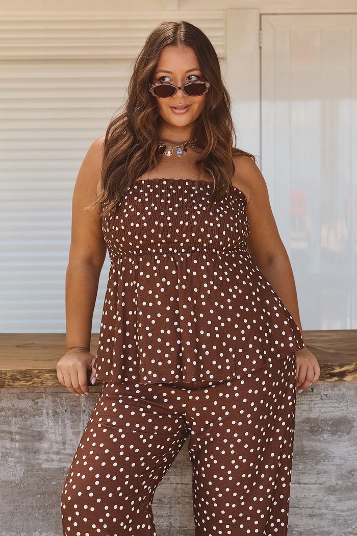 Blusa Peplum Zaya Poá