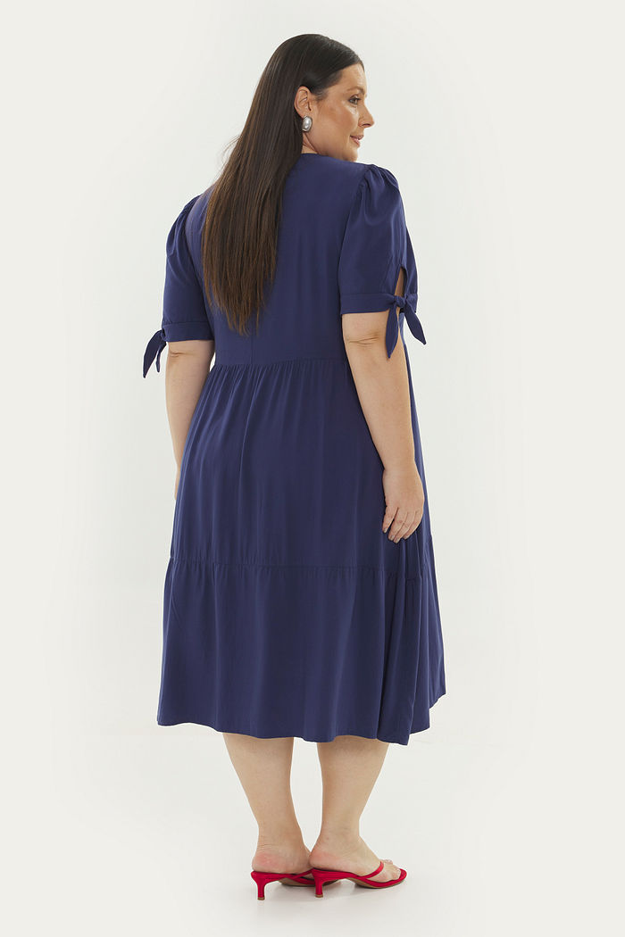 Vestido Midi Viscose Miranda Marinho