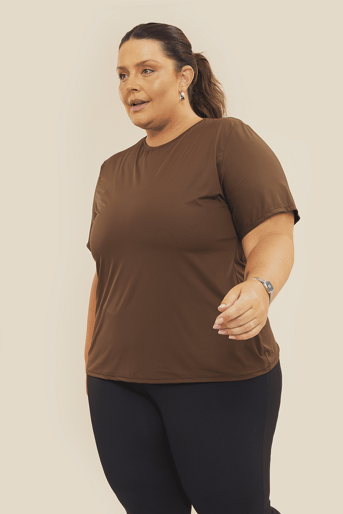 Camiseta Esportiva Babi Café