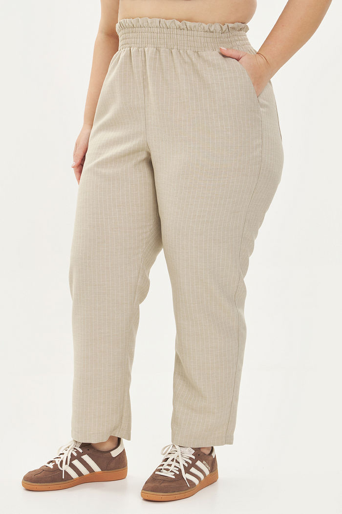 Calça Clochard Afrodite Natural Listrada