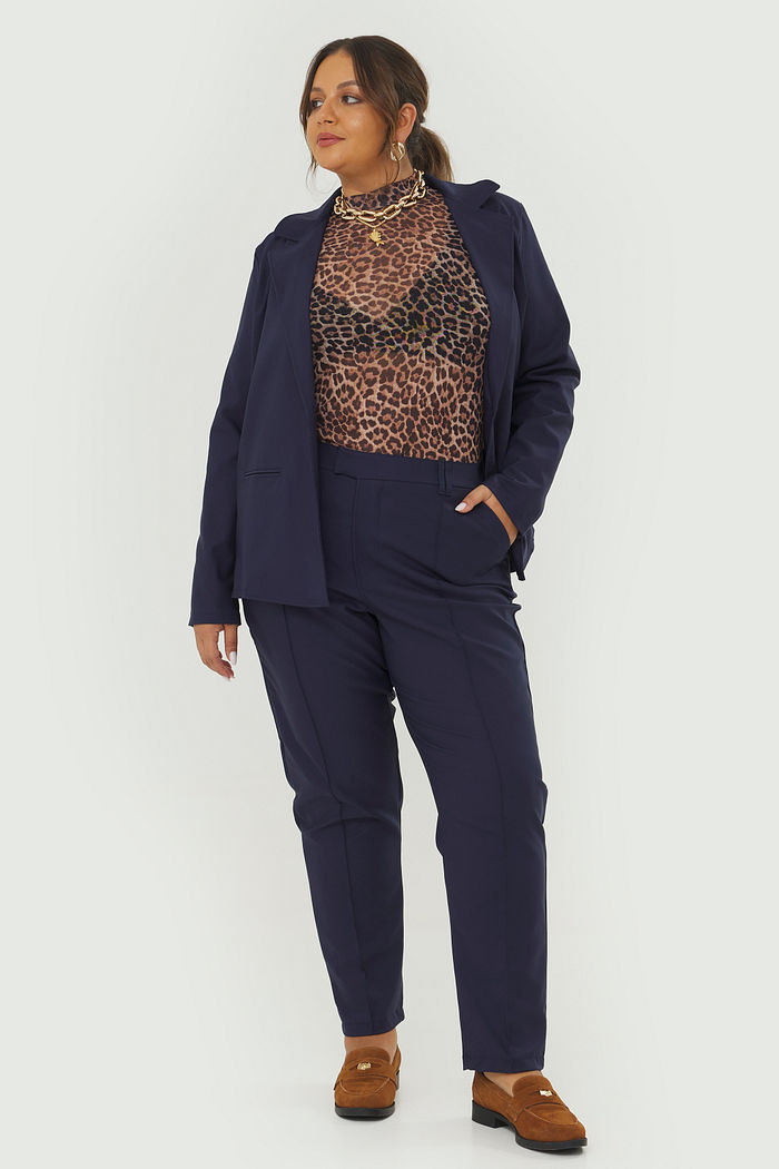 Calça Alfaiataria De Algodão Fiorella Marinho