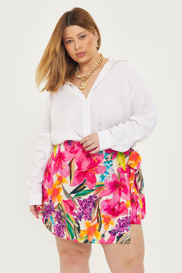 Short Saia Leona Floral