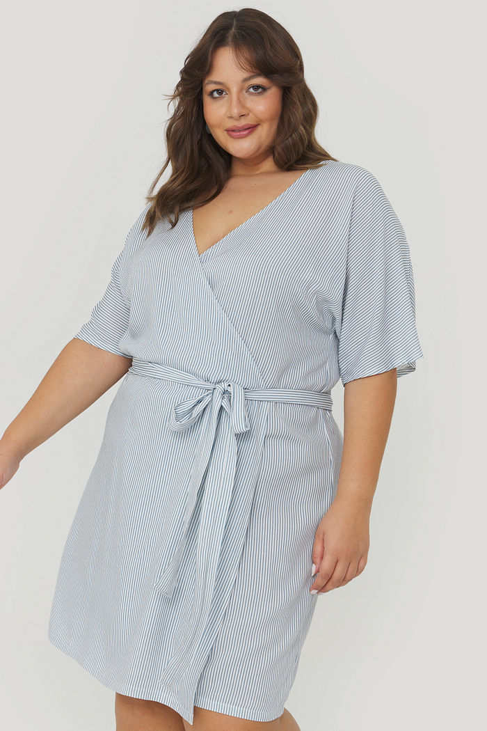 Macaquinho Short Saia Joaquina Listrado