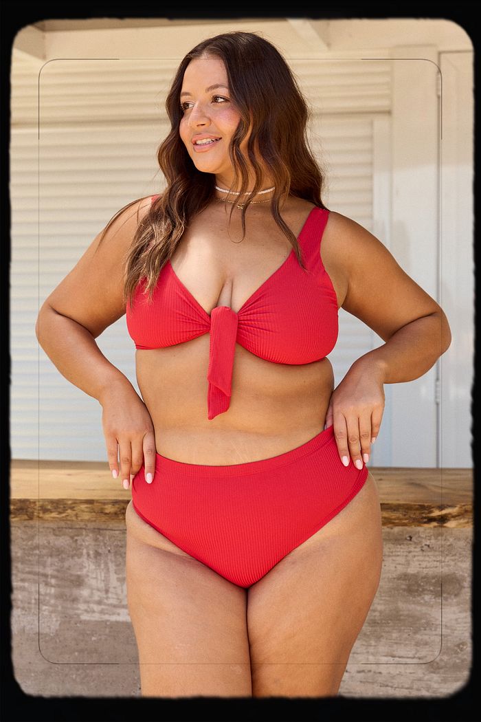 Calcinha Hot Pants Positano Vermelho