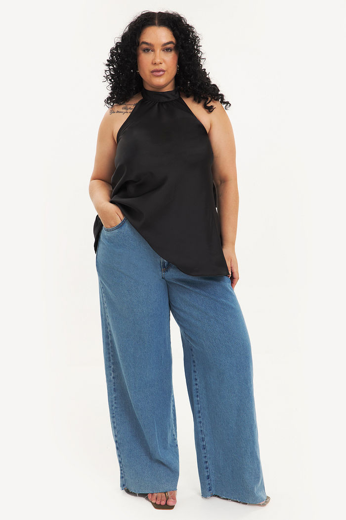 Calça Pantalona Zurique Jeans