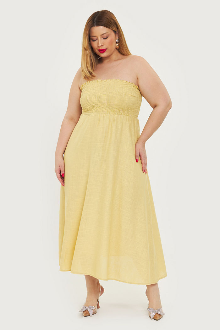 VESTIDO DE LINHO SIENA