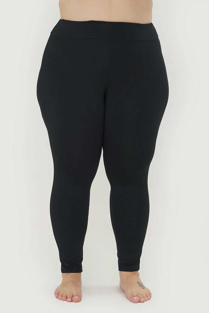 Calça Segunda Pele Térmica Felpada Elsa Preto