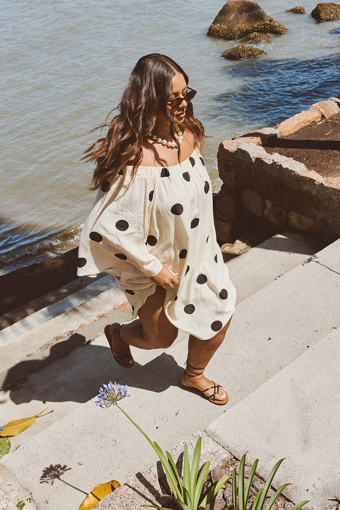 Vestido Ombro a Ombro Dalila Poá