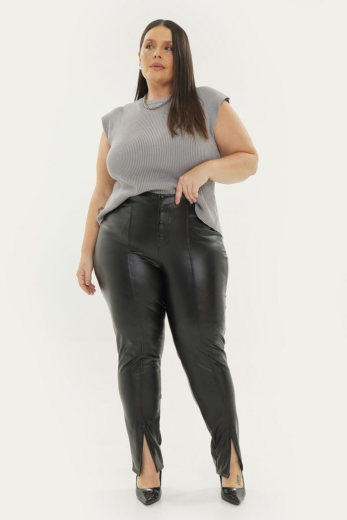 Calça Montaria P.U. Brigitte Preto