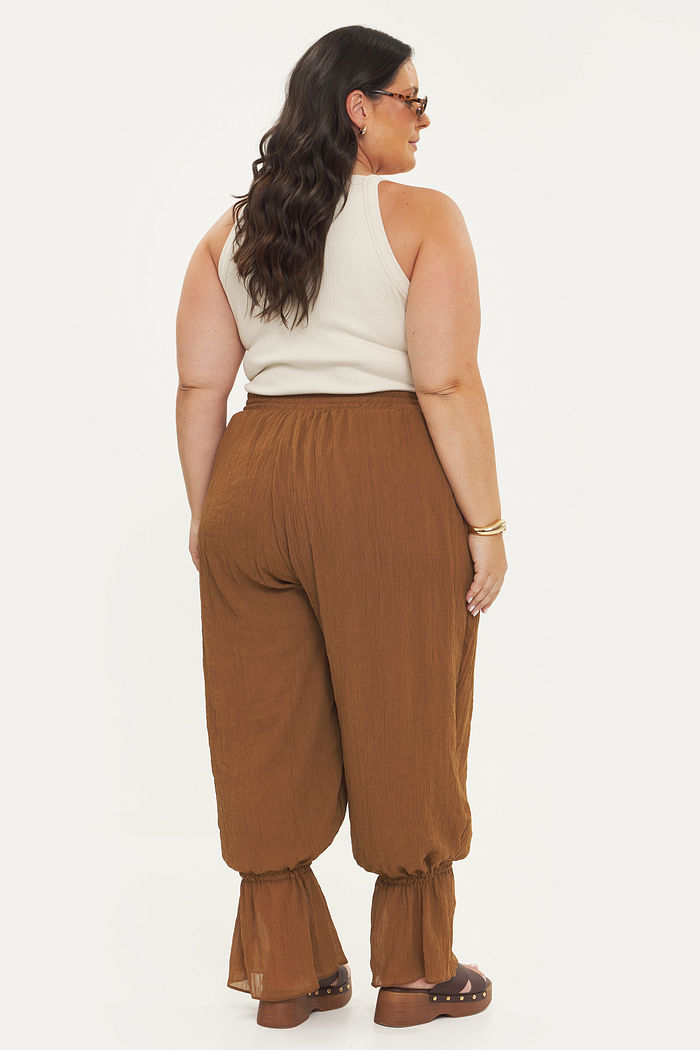 Calça Aladim Sofia Camel