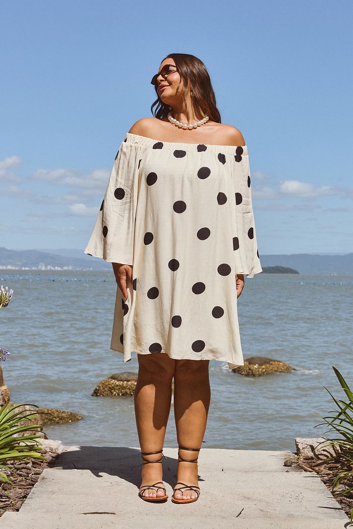 Vestido Ombro a Ombro Dalila Poá