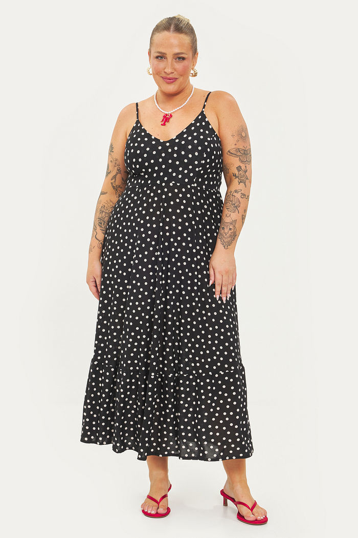 Vestido Malha Olímpia Poá