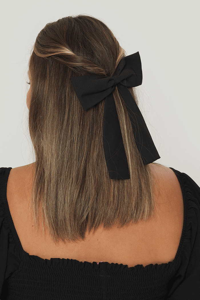 Laço De Cabelo Chica Preto