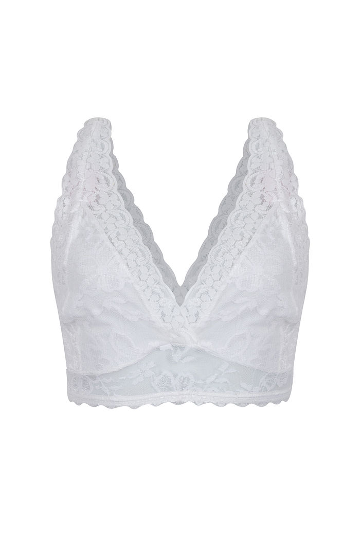Top De Renda Barbie Branco