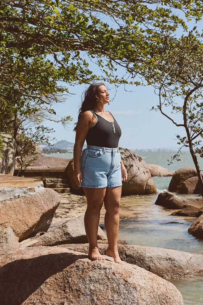 Short Vintage Gaia Jeans