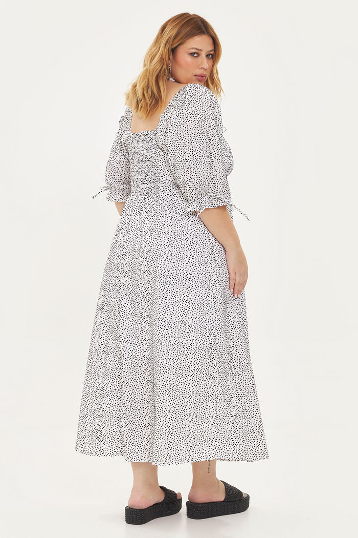 Vestido Midi Sofia Poá