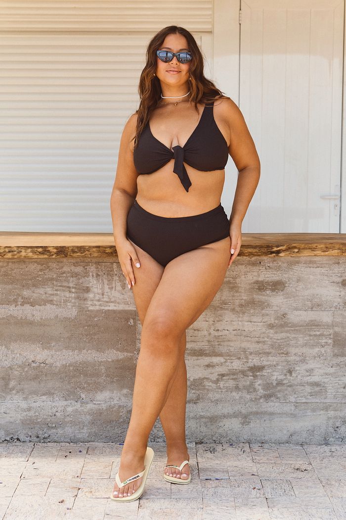 Calcinha Hot Pants Positano  Preto