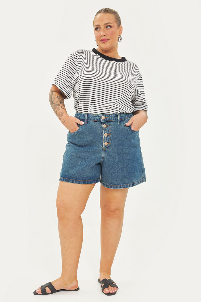 Short Vintage Anastácia Jeans